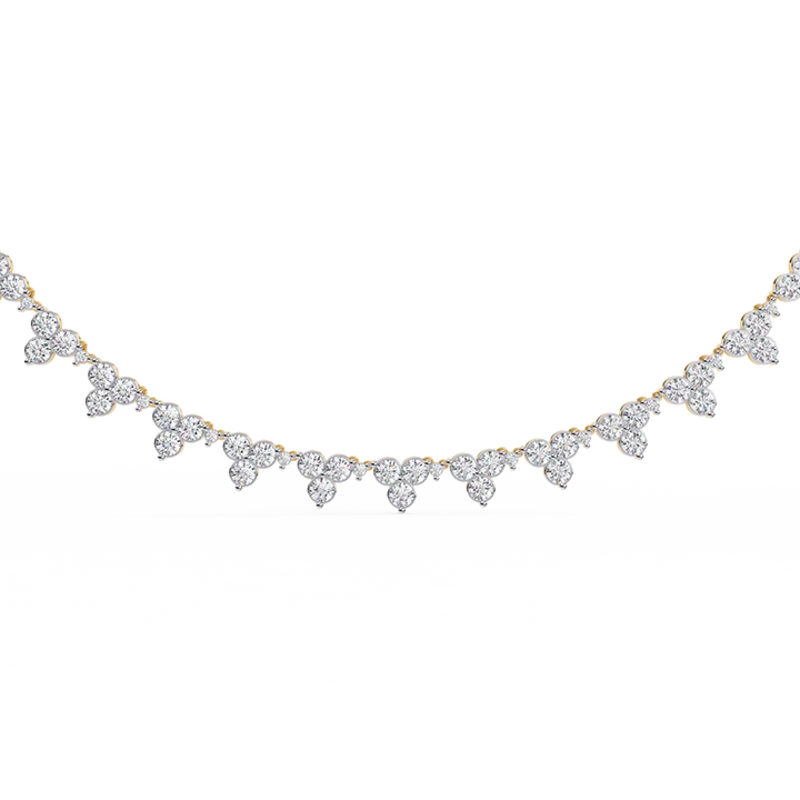 Celestial Diamond Vine Necklace