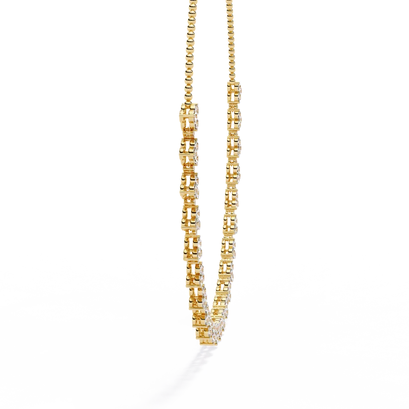 Celestial Diamond Vine Necklace