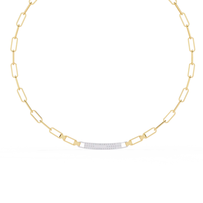 Lumière Link Diamond Accent Necklace