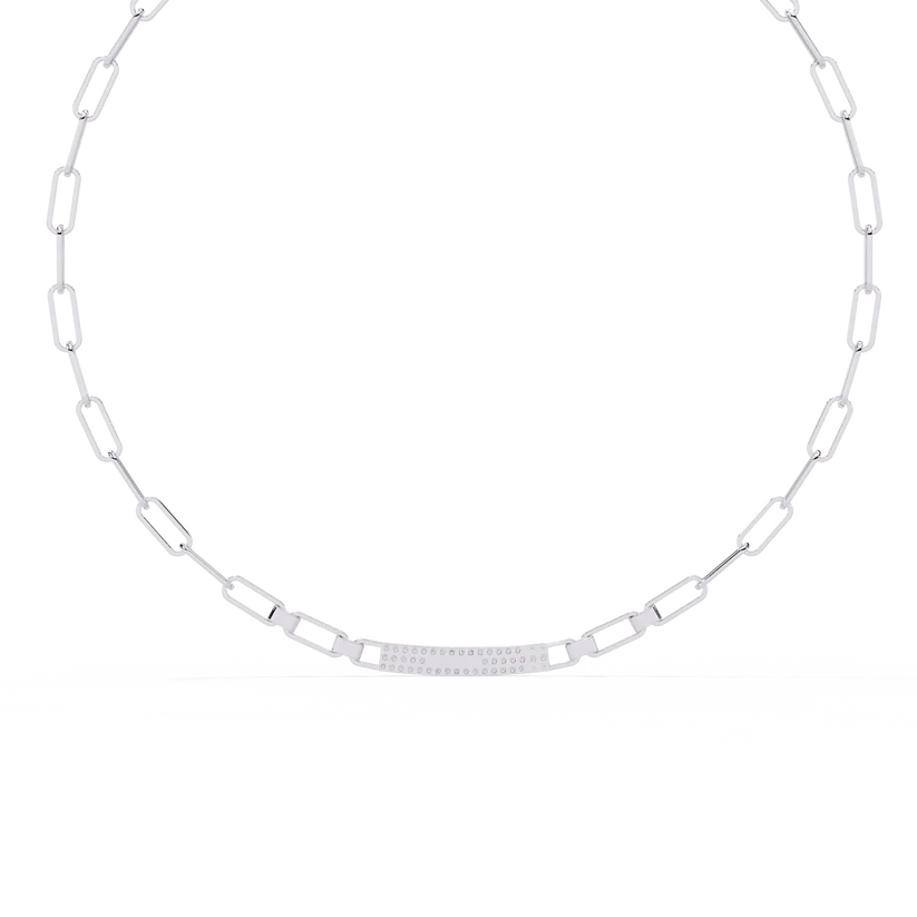 Lumière Link Diamond Accent Necklace