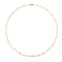 Lumière Link Diamond Accent Necklace