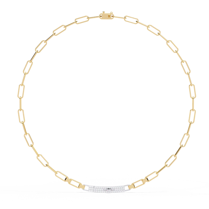 Lumière Link Diamond Accent Necklace