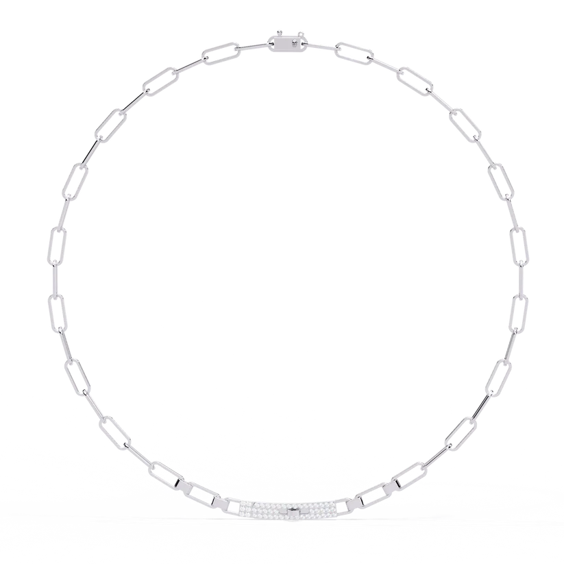 Lumière Link Diamond Accent Necklace
