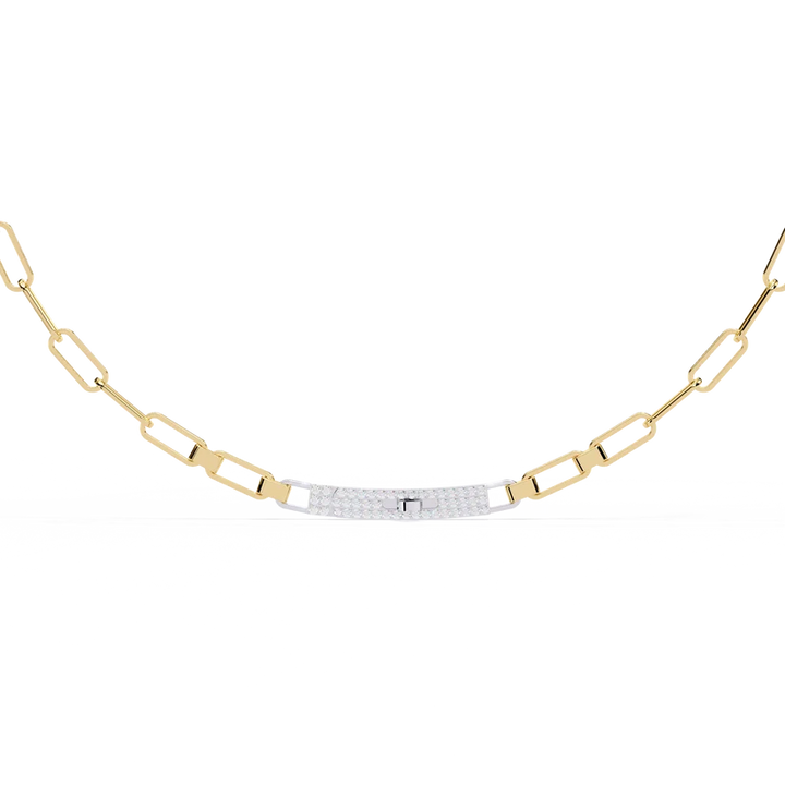 Lumière Link Diamond Accent Necklace