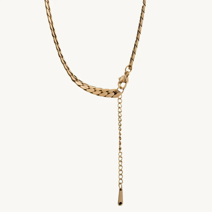 Cuban Link Heart Necklace in 10K / 14K / 18K Yellow Gold