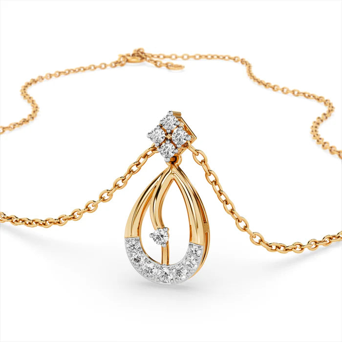 The Elara Teardrop Necklace