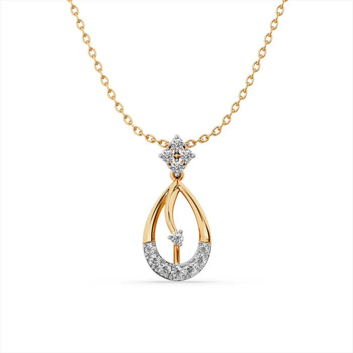 The Elara Teardrop Necklace