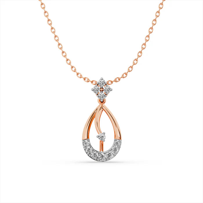 The Elara Teardrop Necklace