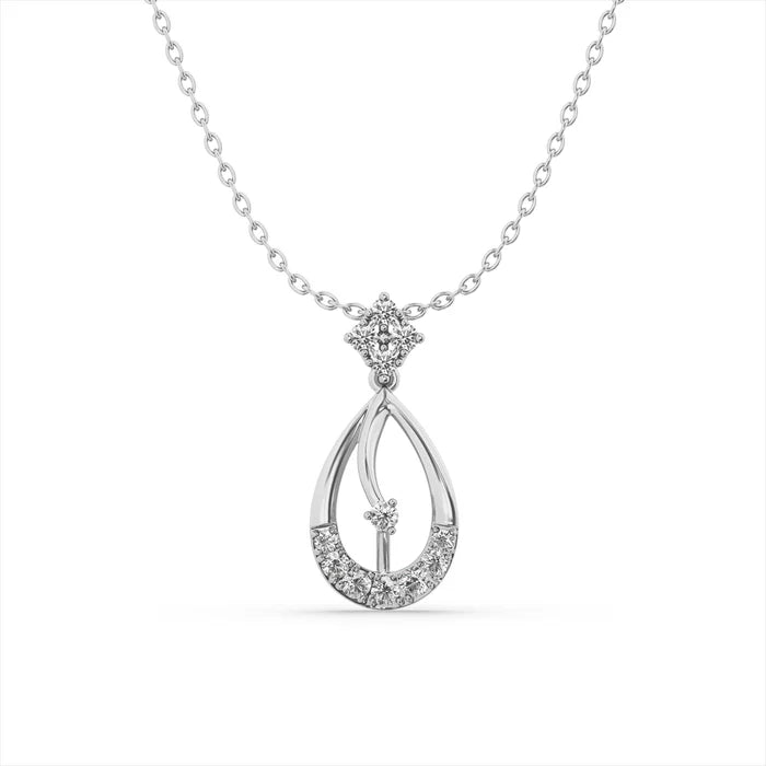 The Elara Teardrop Necklace
