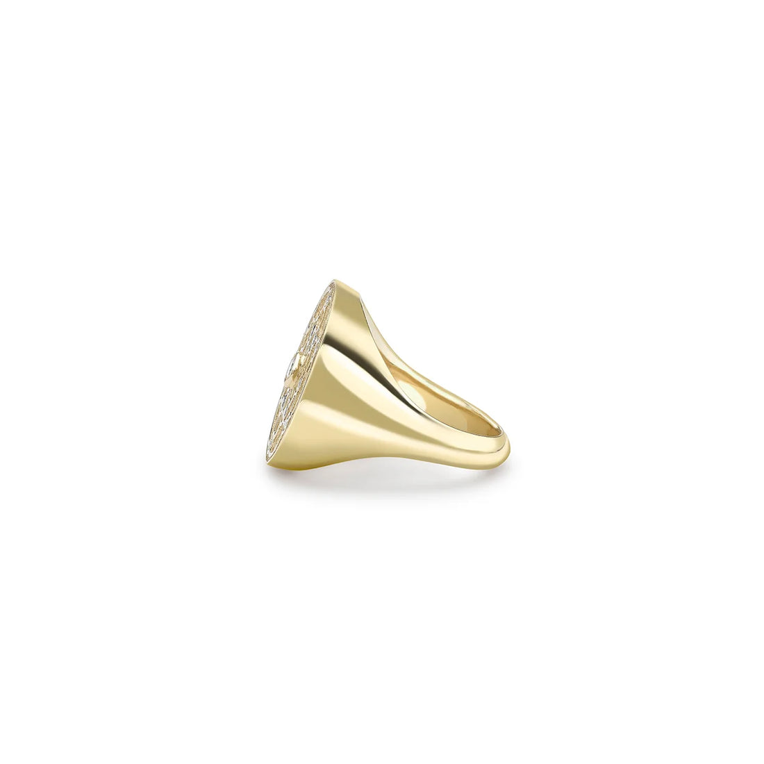 Aurelia Mosaic Diamond Signet Ring