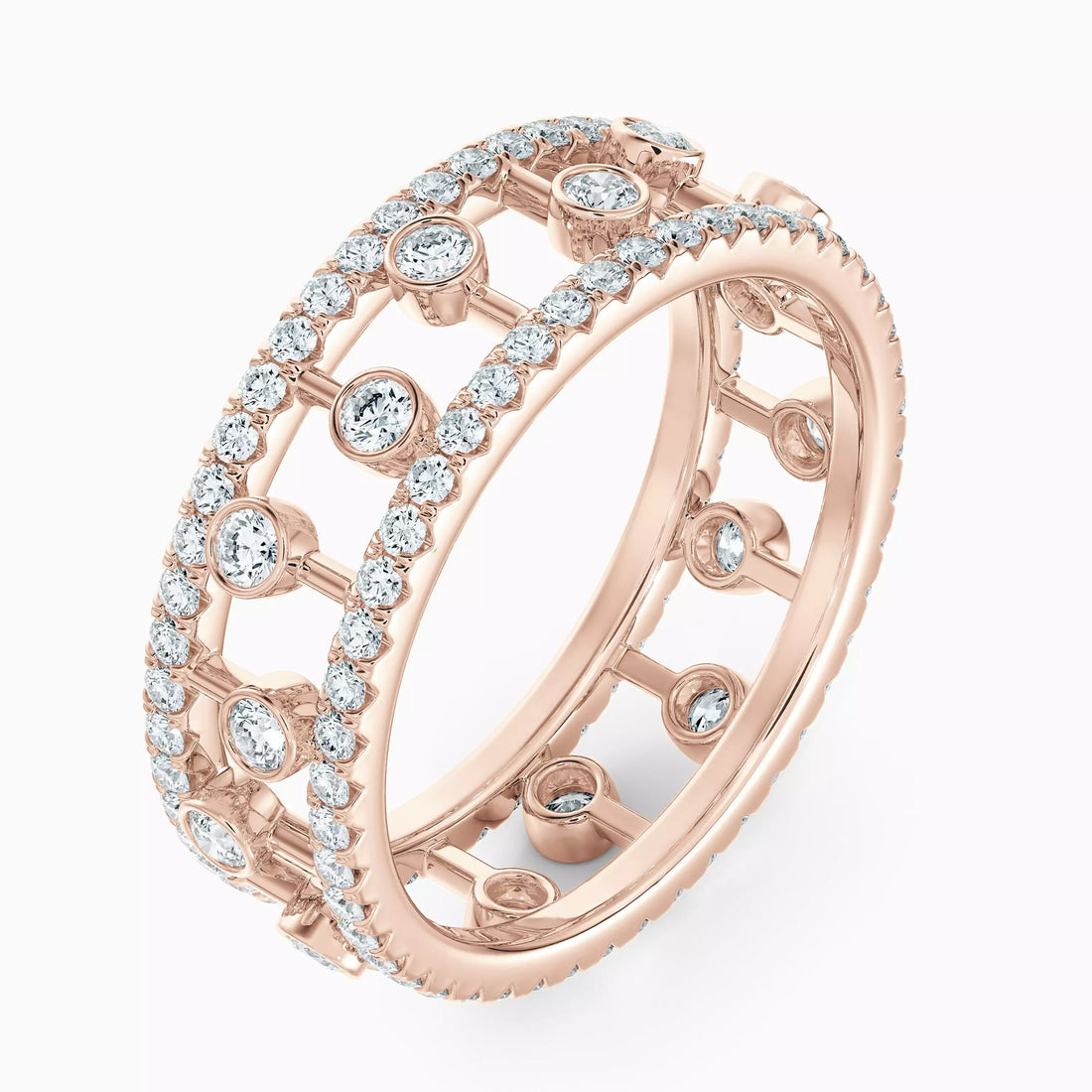Aurelia Orbit Openwork Diamond Ring