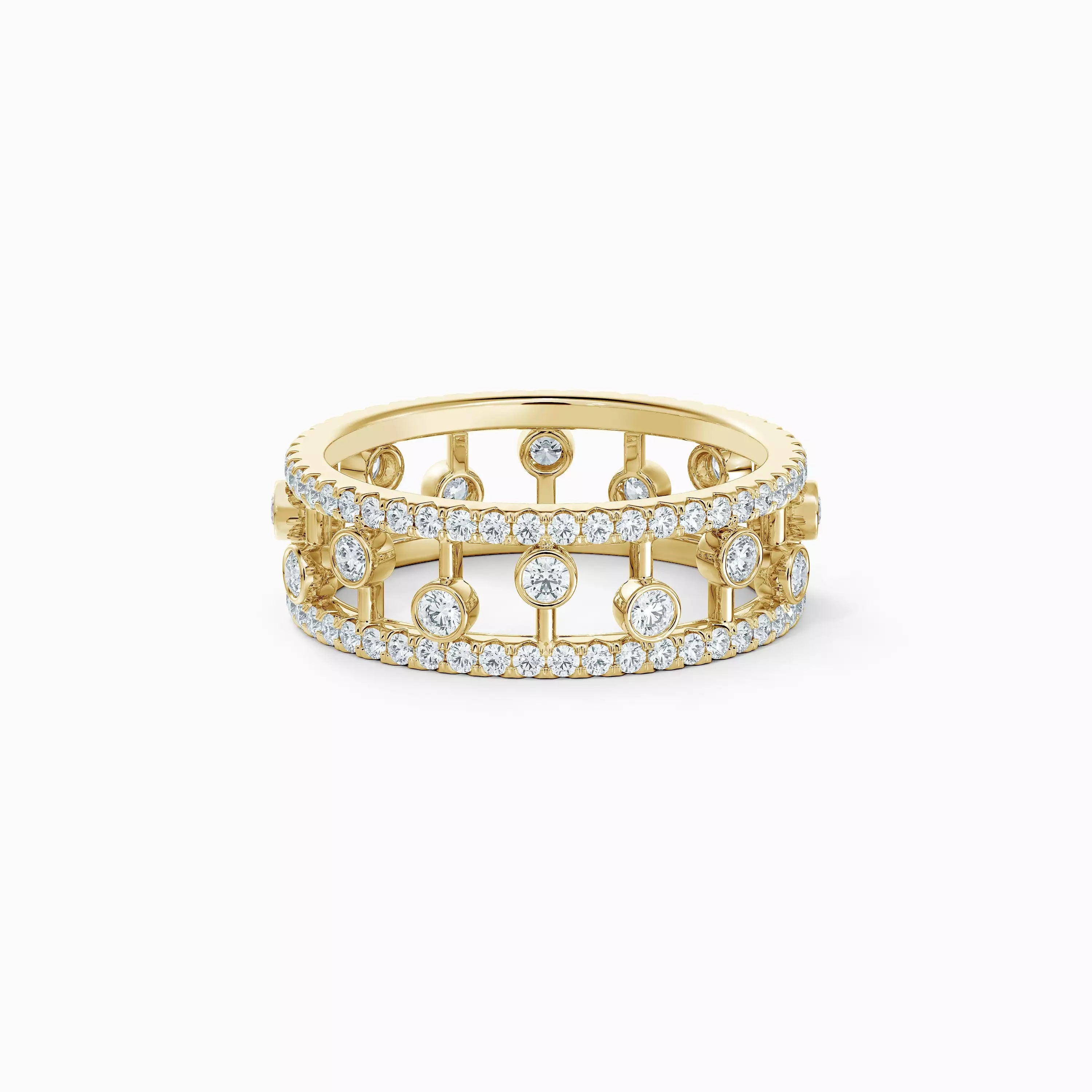 Aurelia Orbit Openwork Diamond Ring