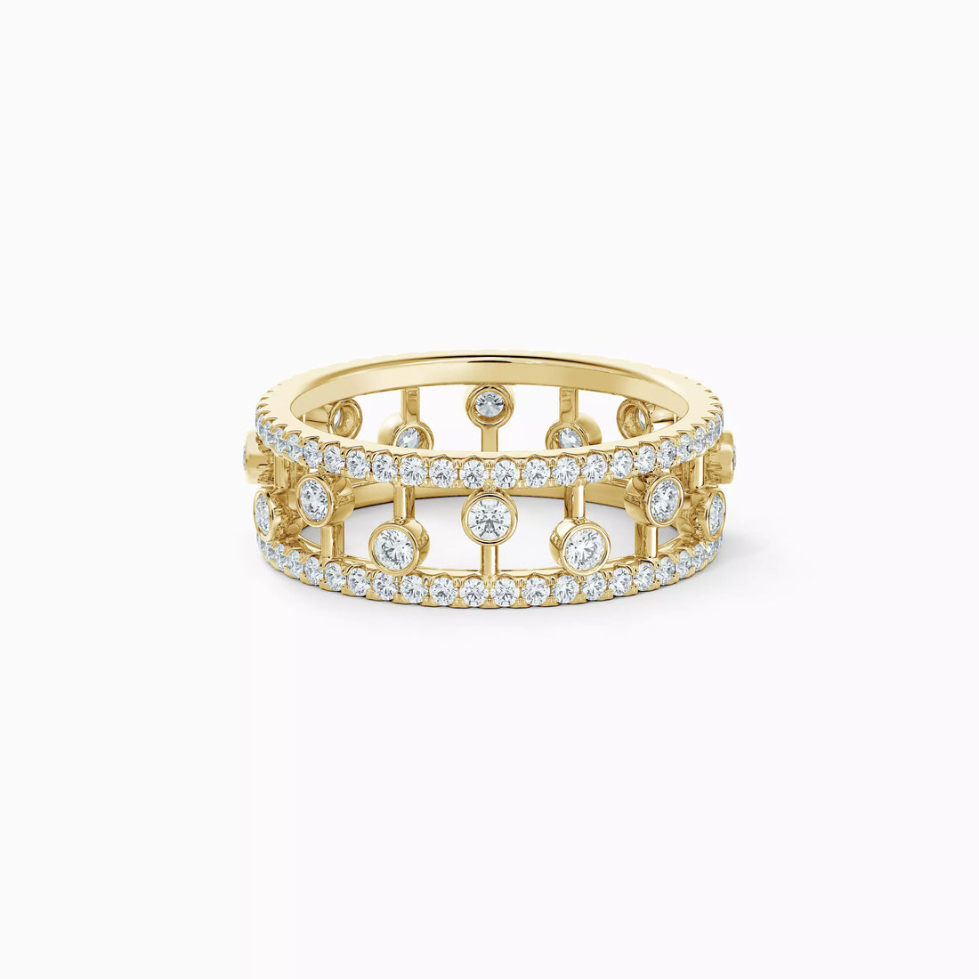Aurelia Orbit Openwork Diamond Ring