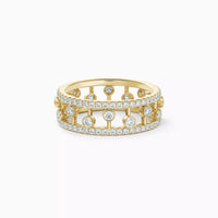 Aurelia Orbit Openwork Diamond Ring