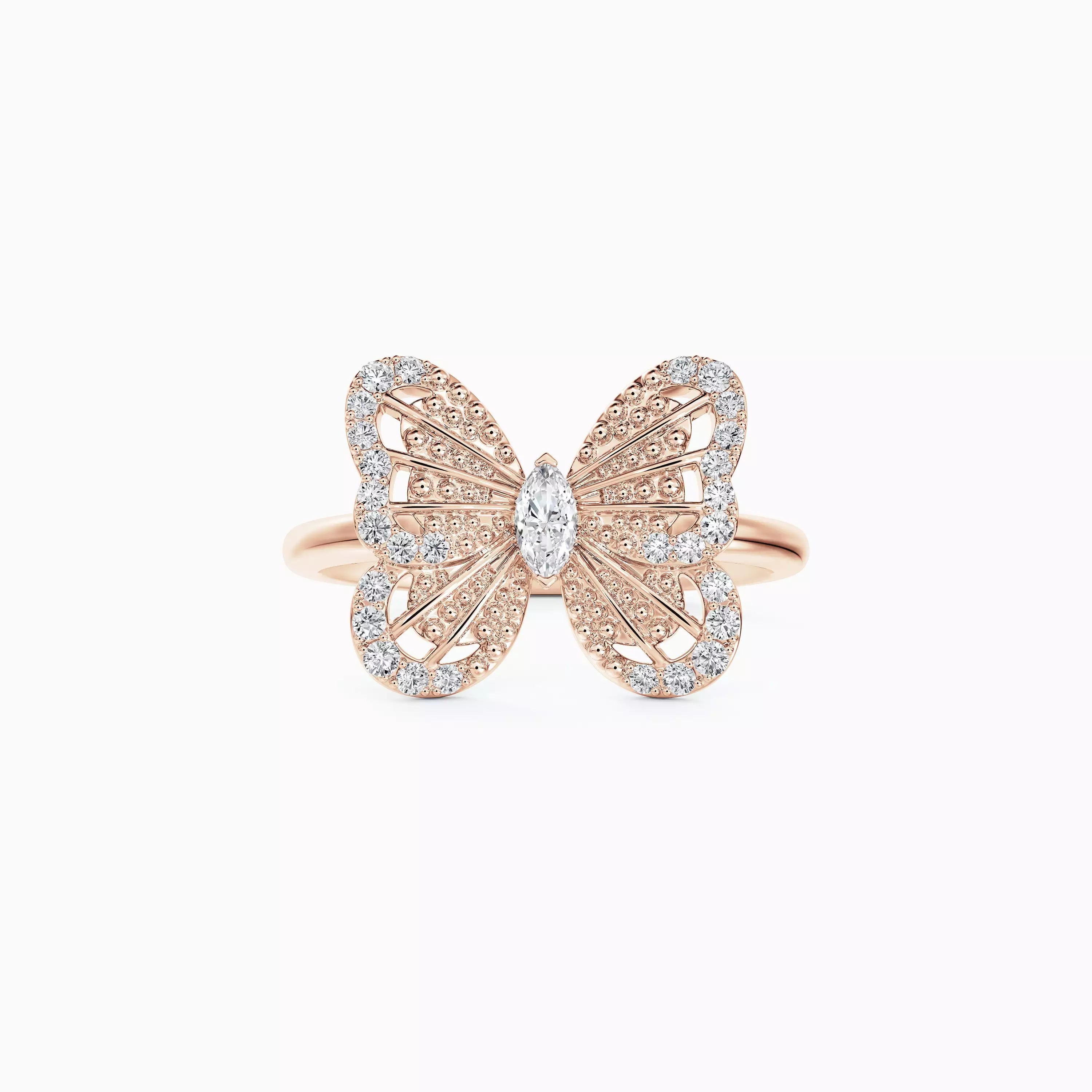Celestia Butterfly Diamond Ring