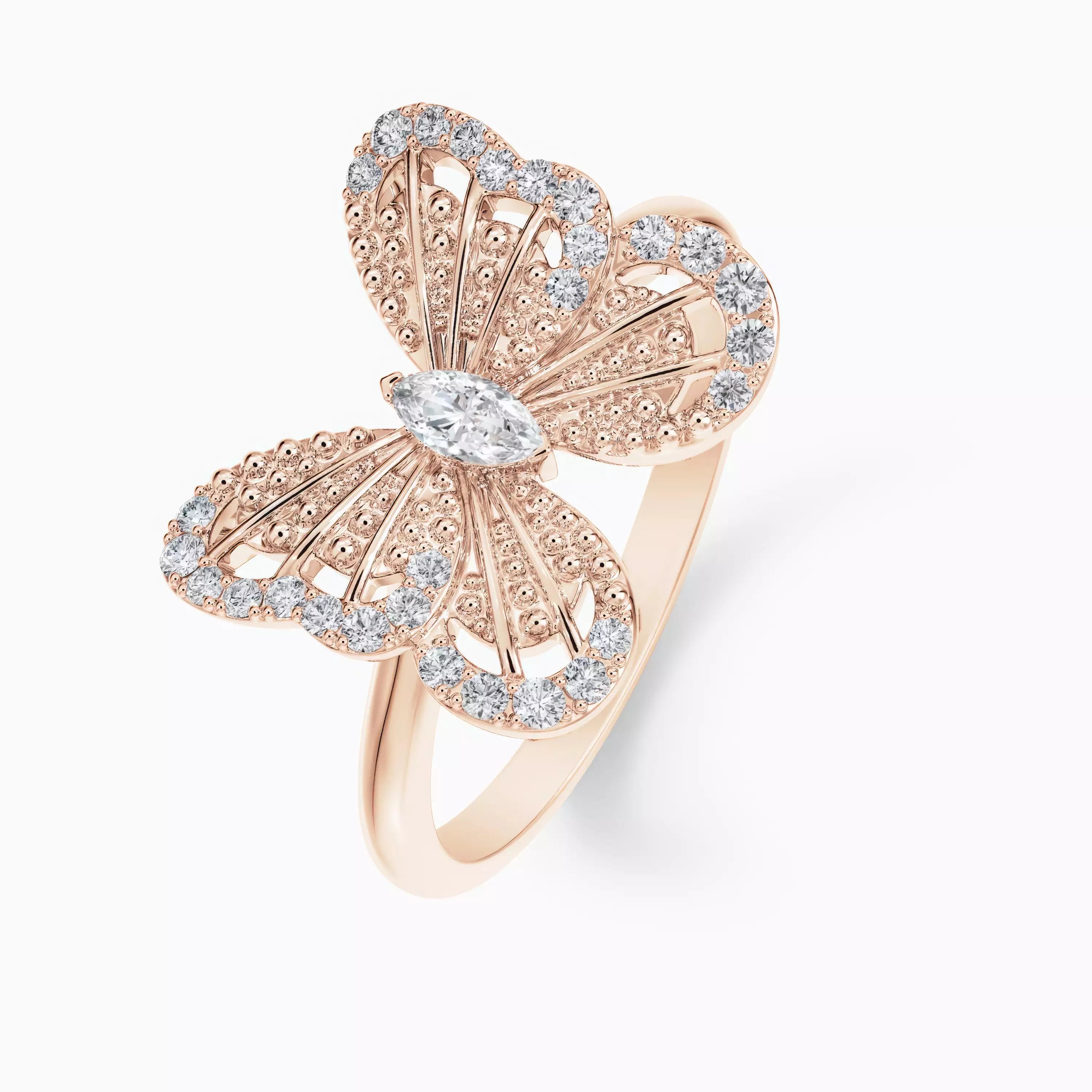 Celestia Butterfly Diamond Ring
