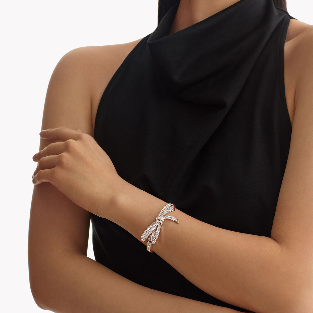 Élan Bow Diamond Bracelet