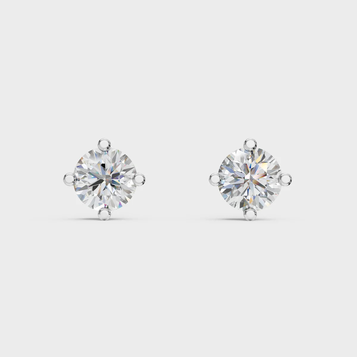 BVD jewels 925 Silver Round Earrings Or Mini Studs Silver Jewellery for Women & Girl's | Great for Gifting