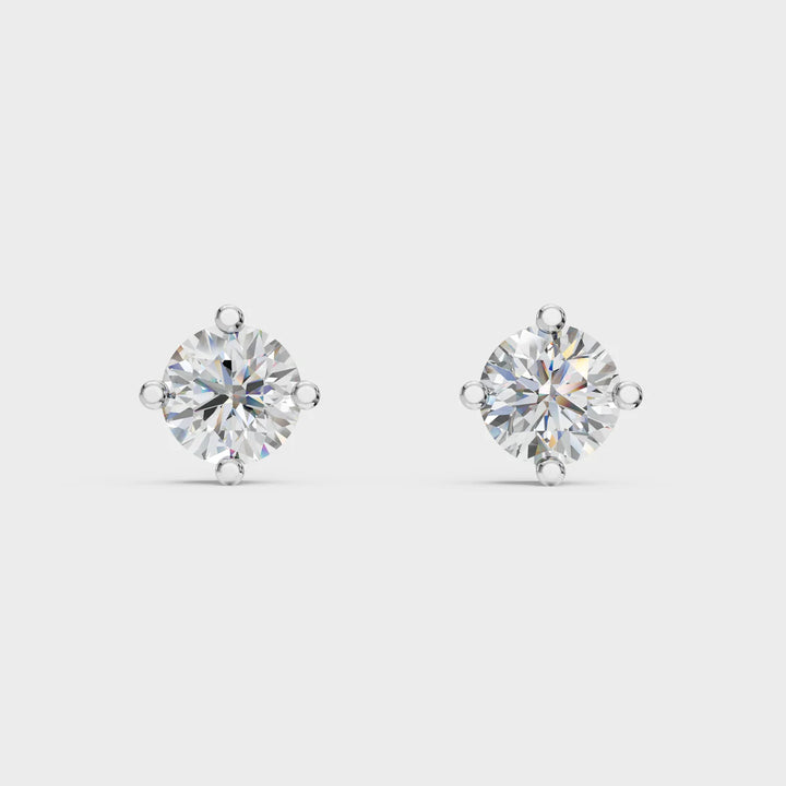 BVD jewels 925 Silver Round Earrings Or Mini Studs Silver Jewellery for Women & Girl's | Great for Gifting