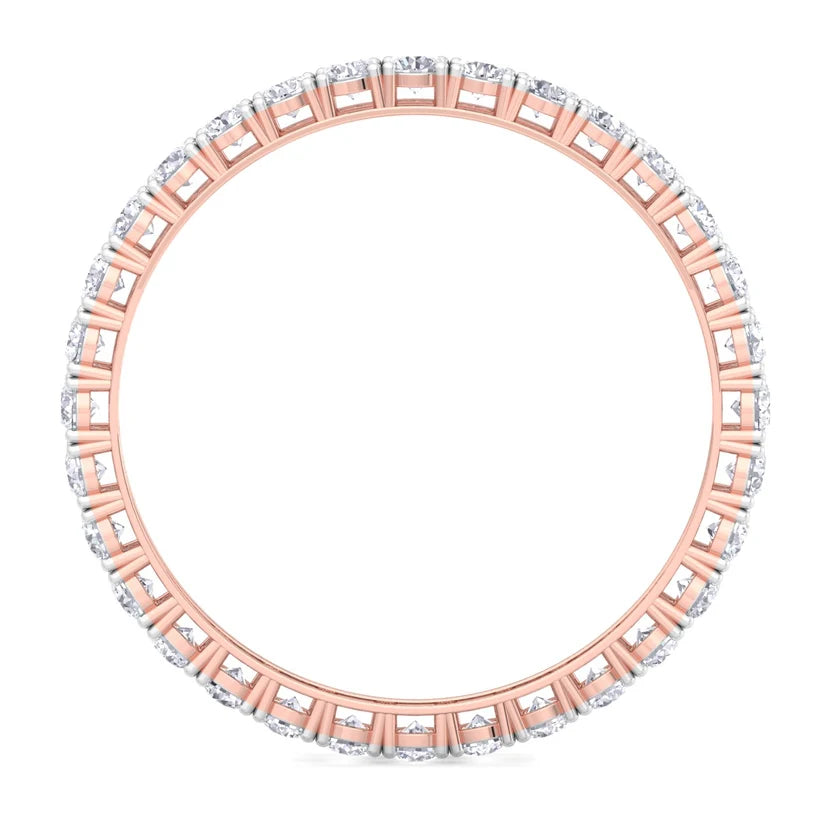 Eternal Radiance Round Diamond Tennis Bangle ( 1.00 ct per Diamond )