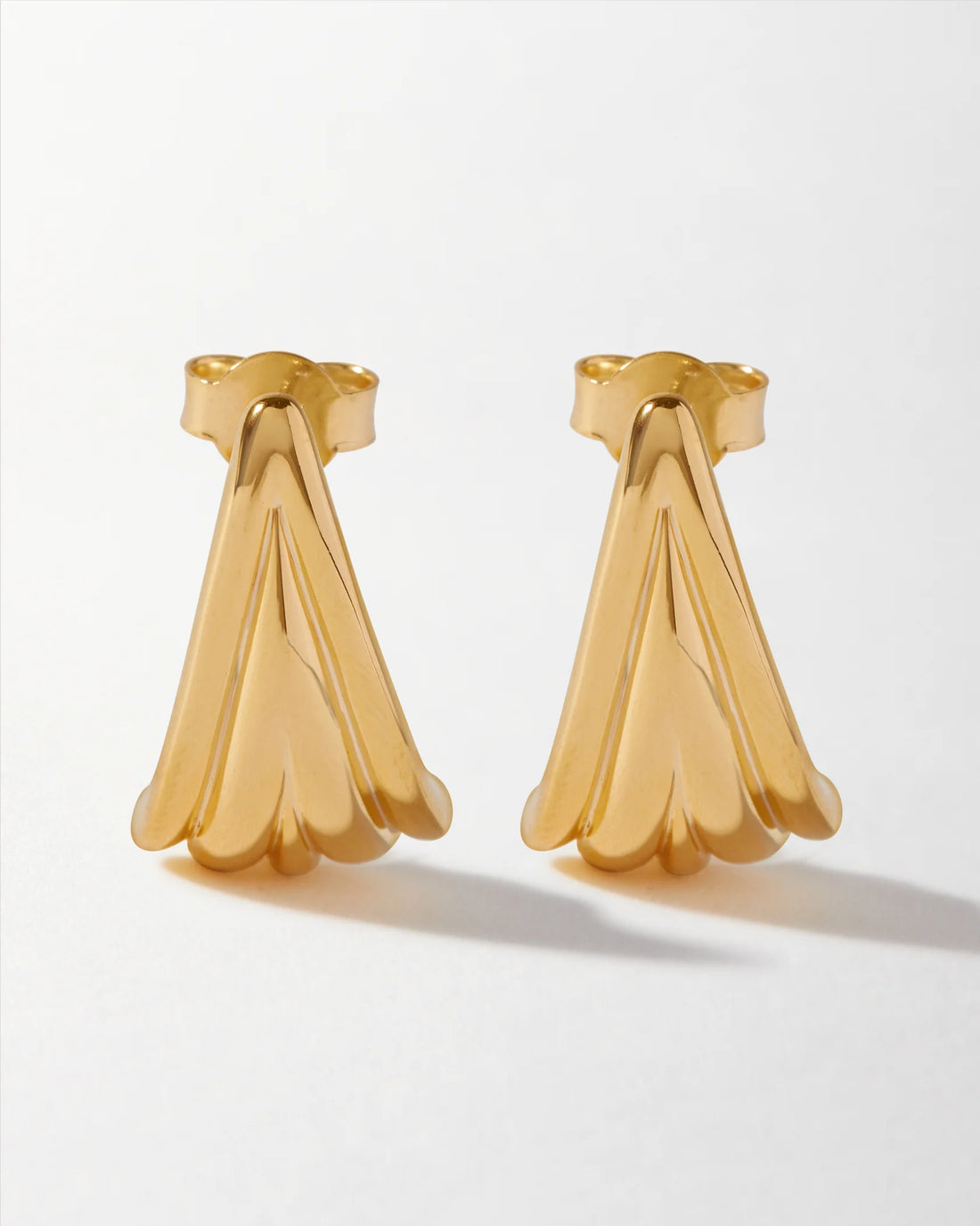The Fleur Fan Stud Earrings