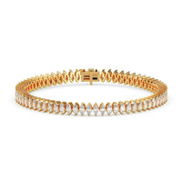 Celestial Marquise Diamond Tennis Bracelet