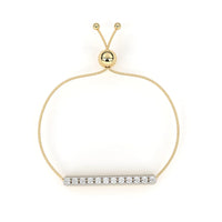 Celestial Bar Diamond Adjustable Bracelet