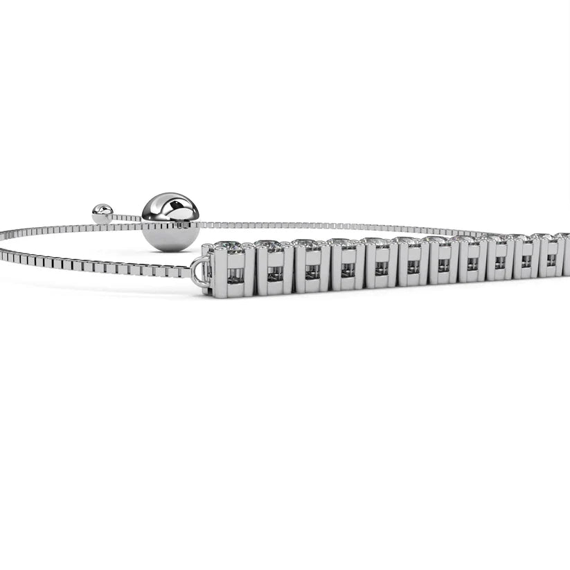 Celestial Bar Diamond Adjustable Bracelet