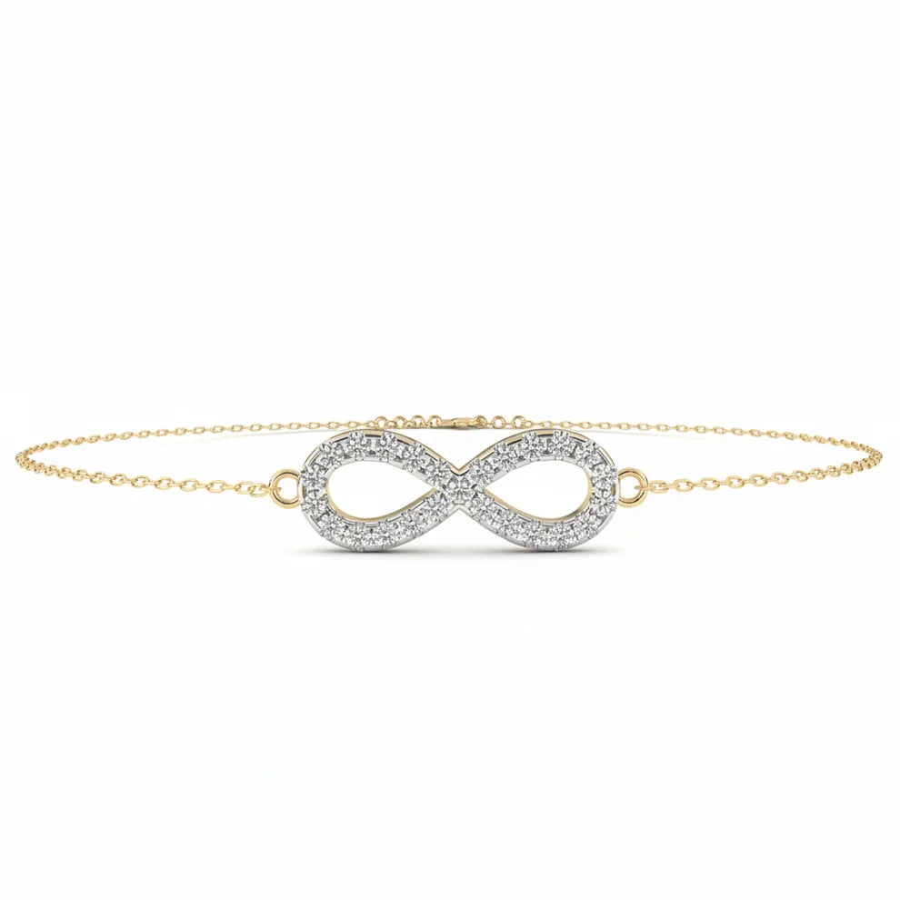 Eternal Infinity Diamond Bracelet