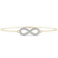 Eternal Infinity Diamond Bracelet