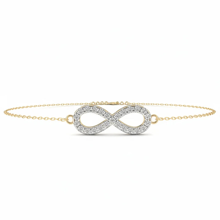 Eternal Infinity Diamond Bracelet