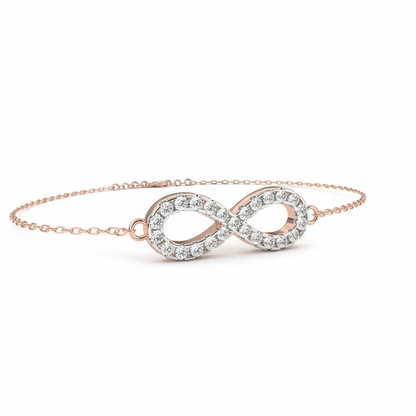 Eternal Infinity Diamond Bracelet