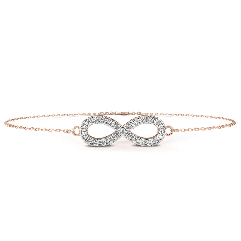 Eternal Infinity Diamond Bracelet