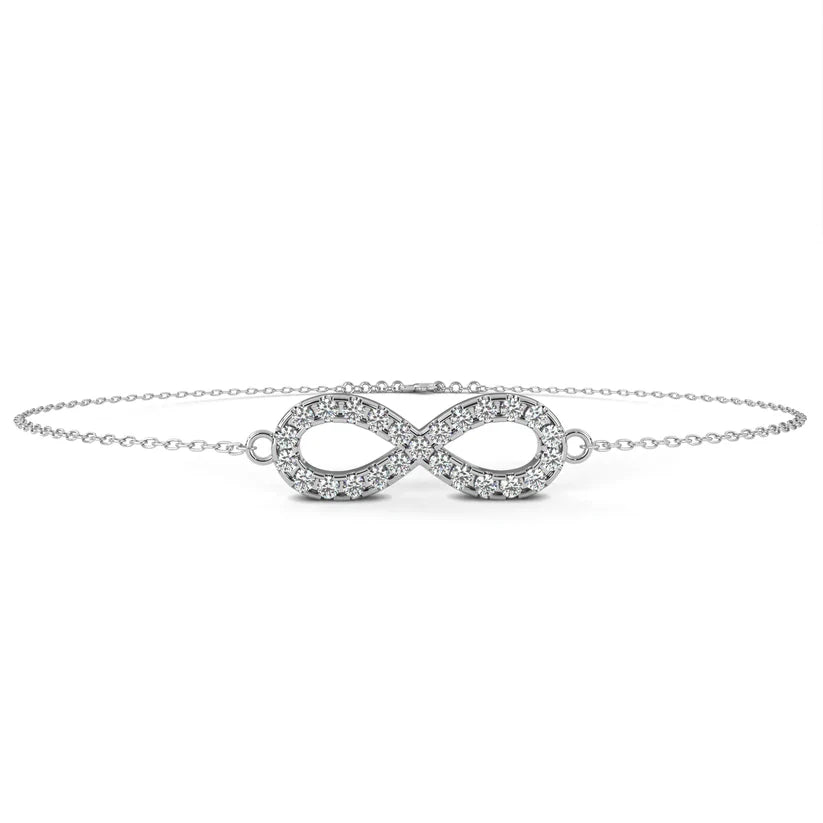 Eternal Infinity Diamond Bracelet