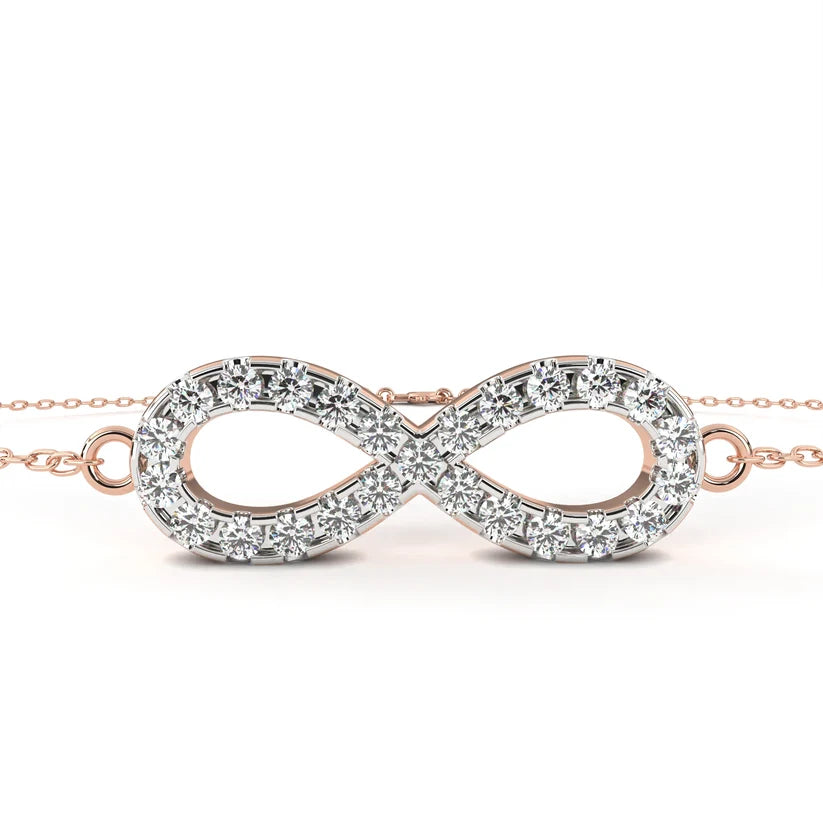 Eternal Infinity Diamond Bracelet