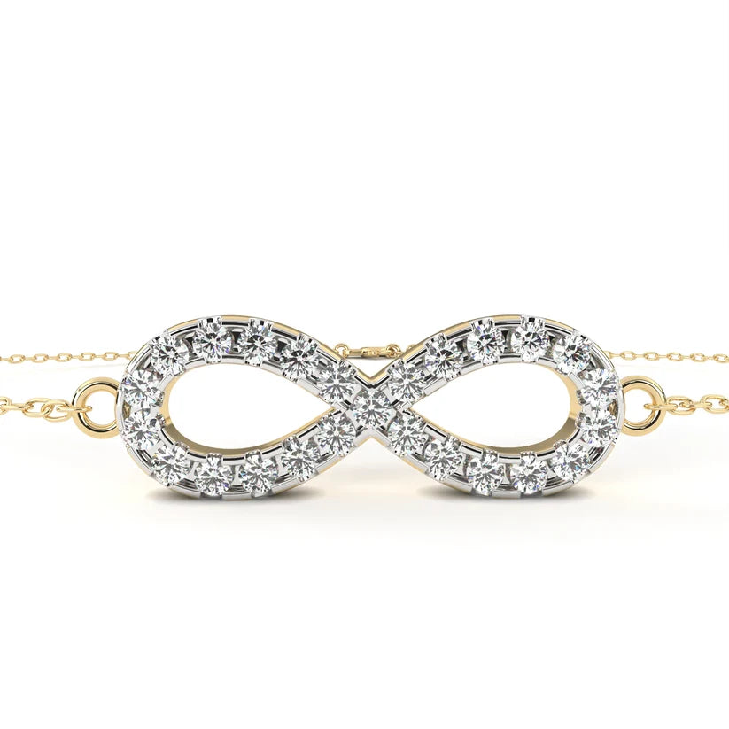 Eternal Infinity Diamond Bracelet
