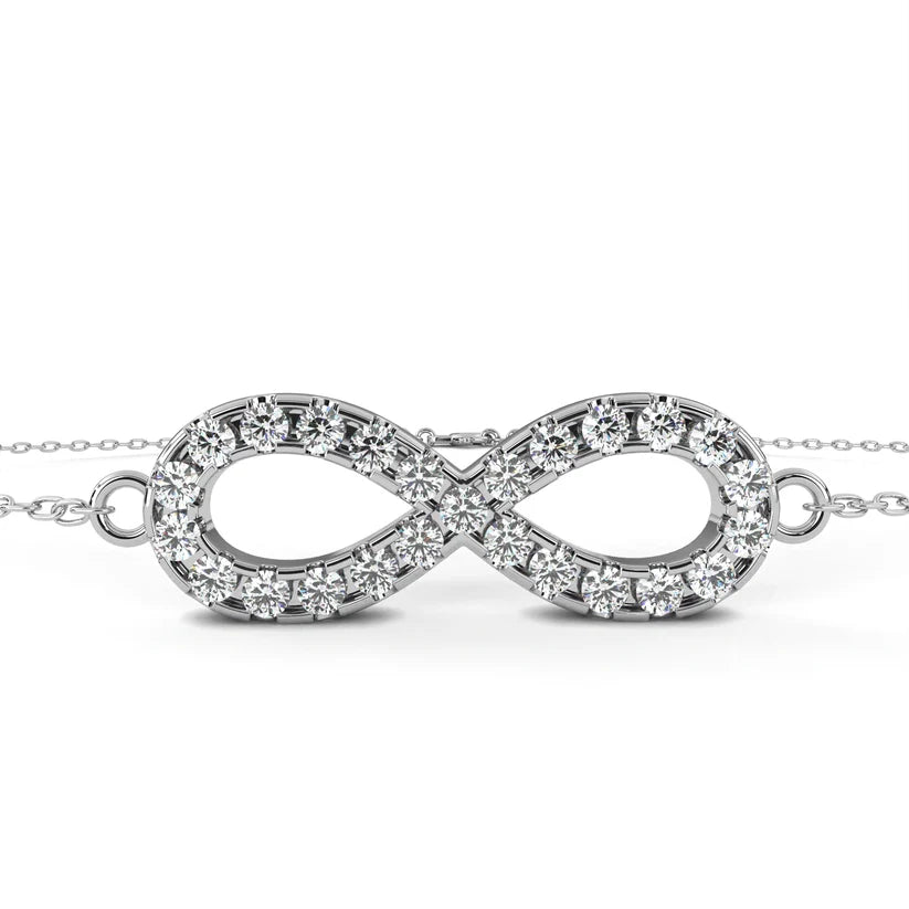 Eternal Infinity Diamond Bracelet