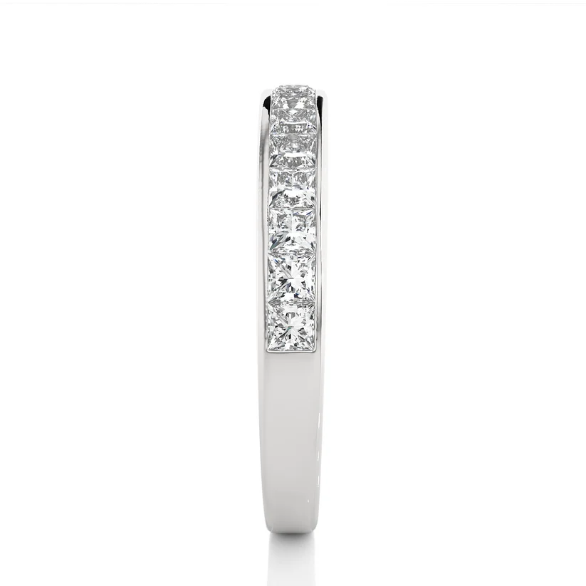 Classic Gold princess Diamond Eternity Band Ring