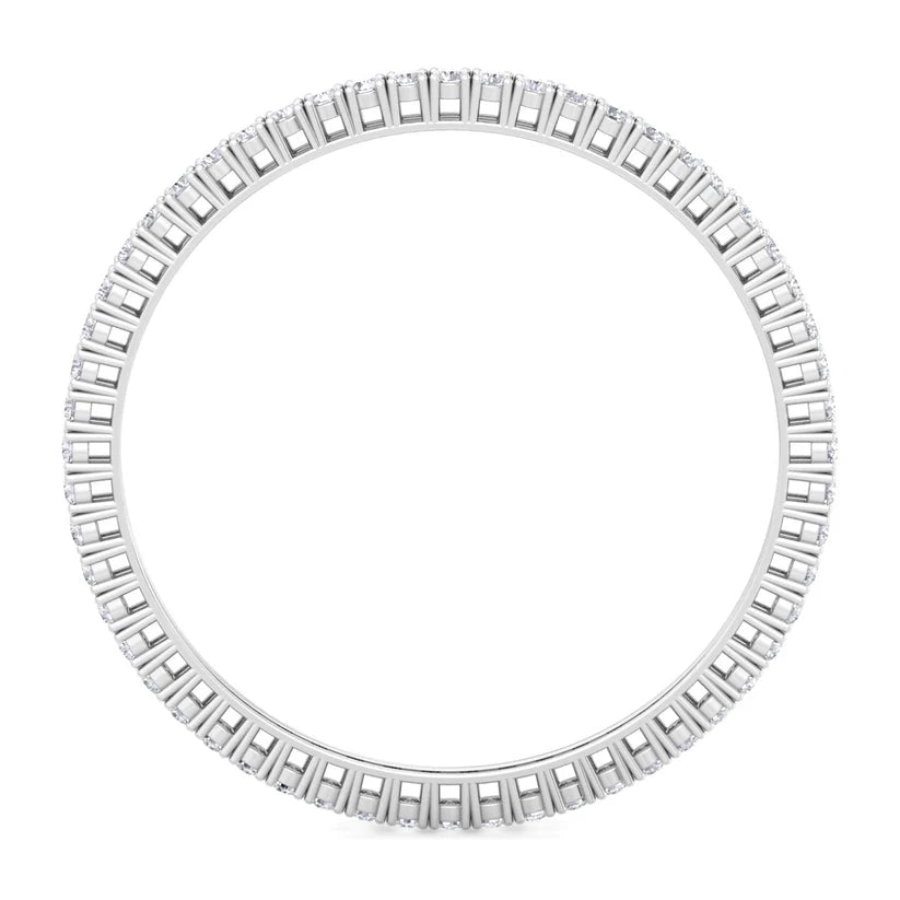 Royal Radiance Round Diamond Bangle ( 0.15 ct Per Diamond )