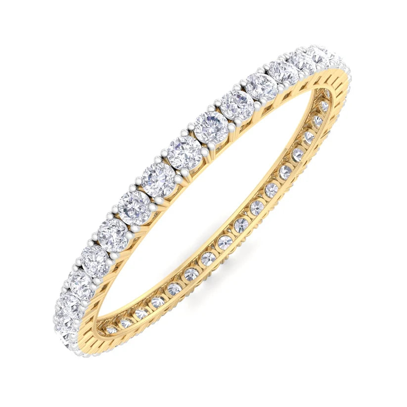 Regal Lumière Diamond Tennis Bangle (0.50 ct Per Diamond )