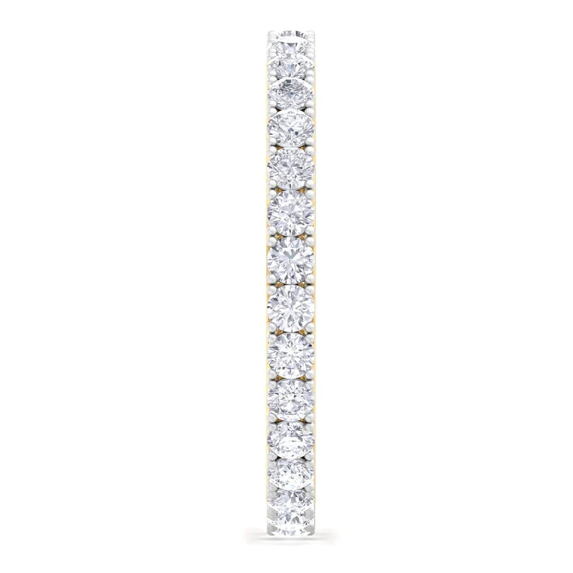 Eternal Radiance Round Diamond Tennis Bangle ( 1.00 ct per Diamond )