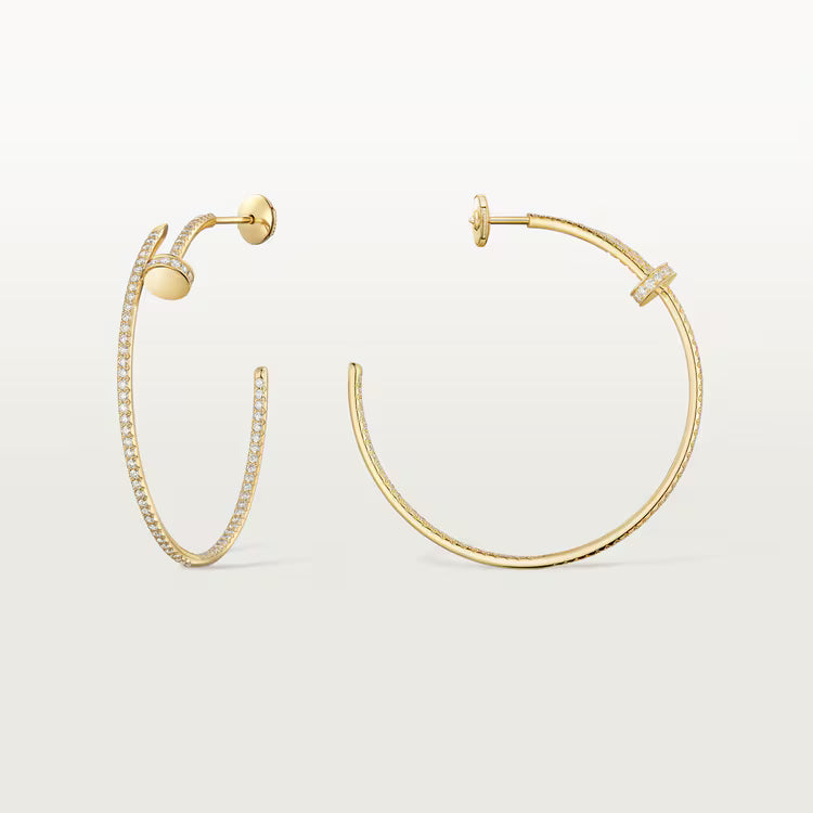 Valleria Open Arc Diamond Earrings