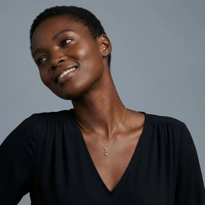 The Elara Teardrop Necklace