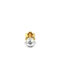 Classic Solitaire Diamond Nose Pin