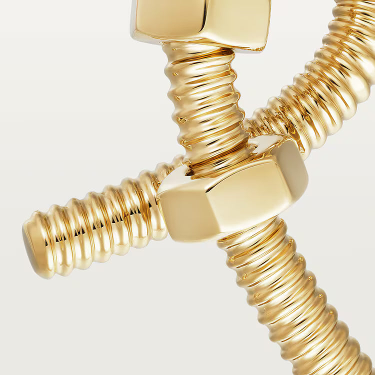 Aurelle Sculpted Coil Hoop Earrings