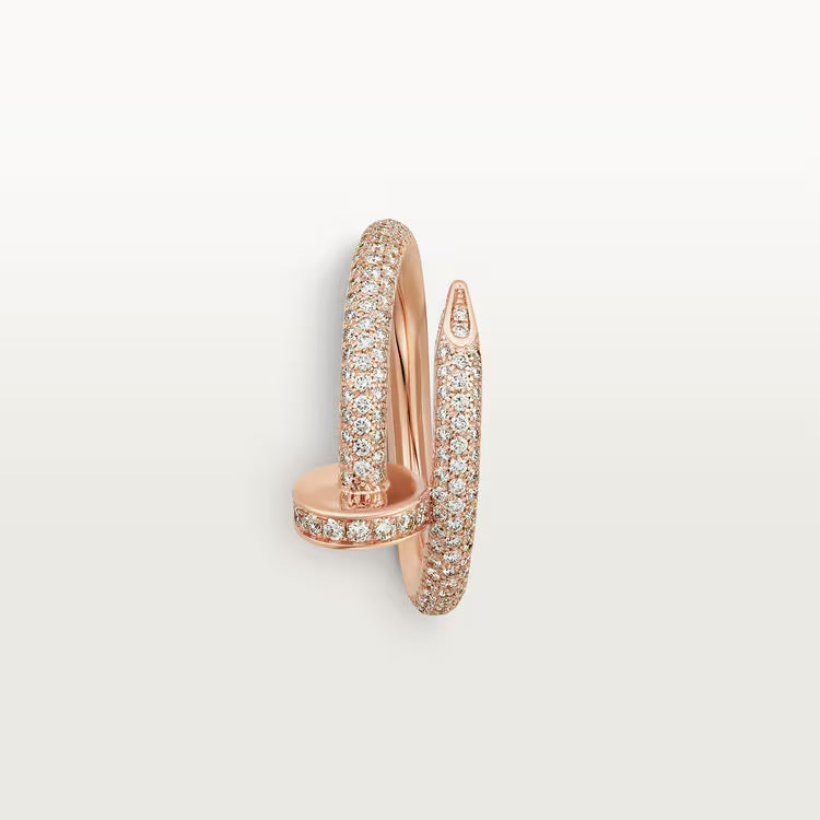 Eternal Embrace Pavé Crossover Diamond Ring