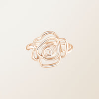 The Rosalie Bloom Gold Ring