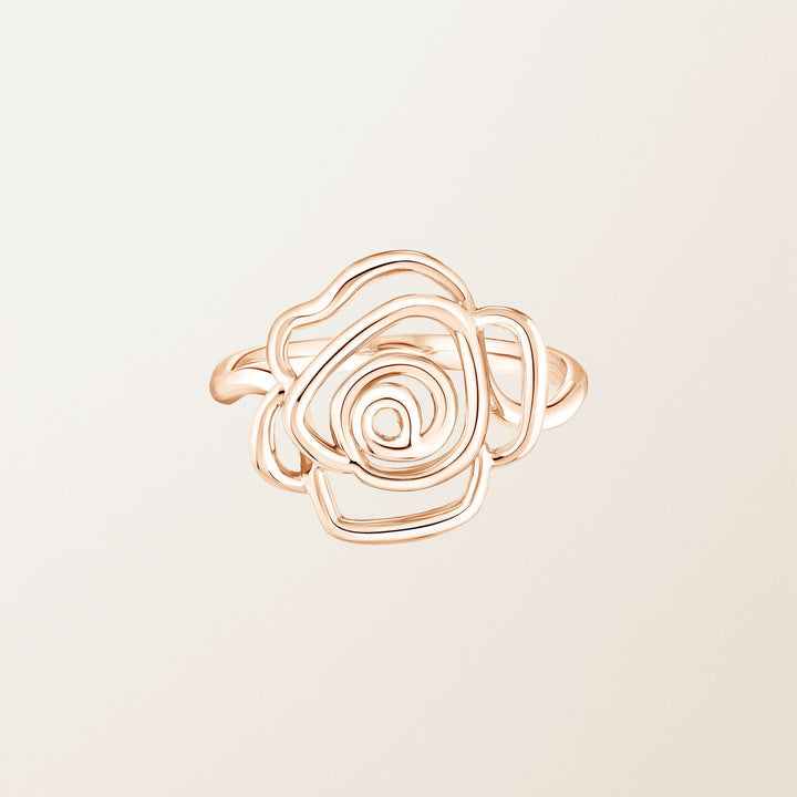The Rosalie Bloom Gold Ring