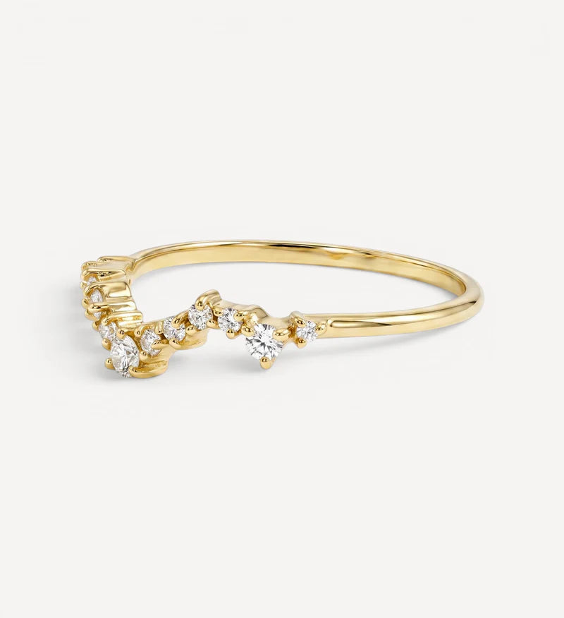 The Elara gold Ring