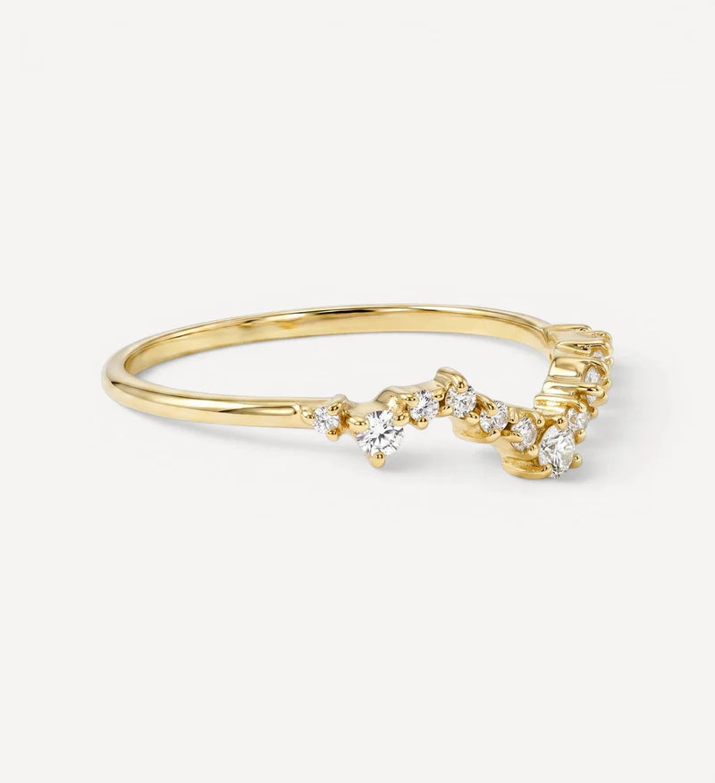 The Elara gold Ring